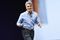Craig Federighi, senior vice president of software engineering at Apple Inc., speaks during the Apple Worldwide Developers Conference (WWDC) in San Jose, California, U.S., on Monday, June 5, 2017. The conference aims to inspire developers from around the world to turn their passions into the next great innovations and apps that customers use every day across iPhone, iPad, Apple Watch, Apple TV and Mac. Photographer: David Paul Morris/Bloomberg