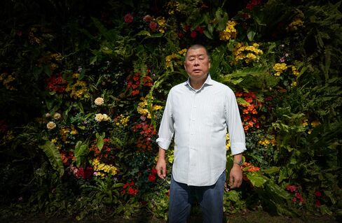 Jimmy Lai, photographed in his Hong Kong home.