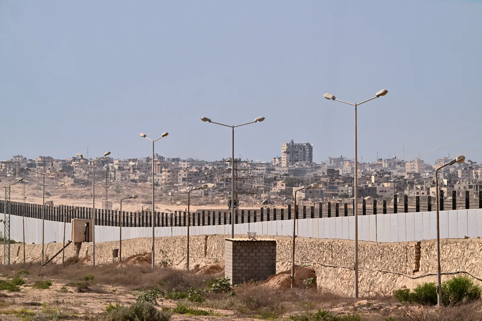 The question of whether Israel can keep its forces in the so-called Philadelphi corridor, which runs along the Egypt-Gaza border, is vexing mediators.