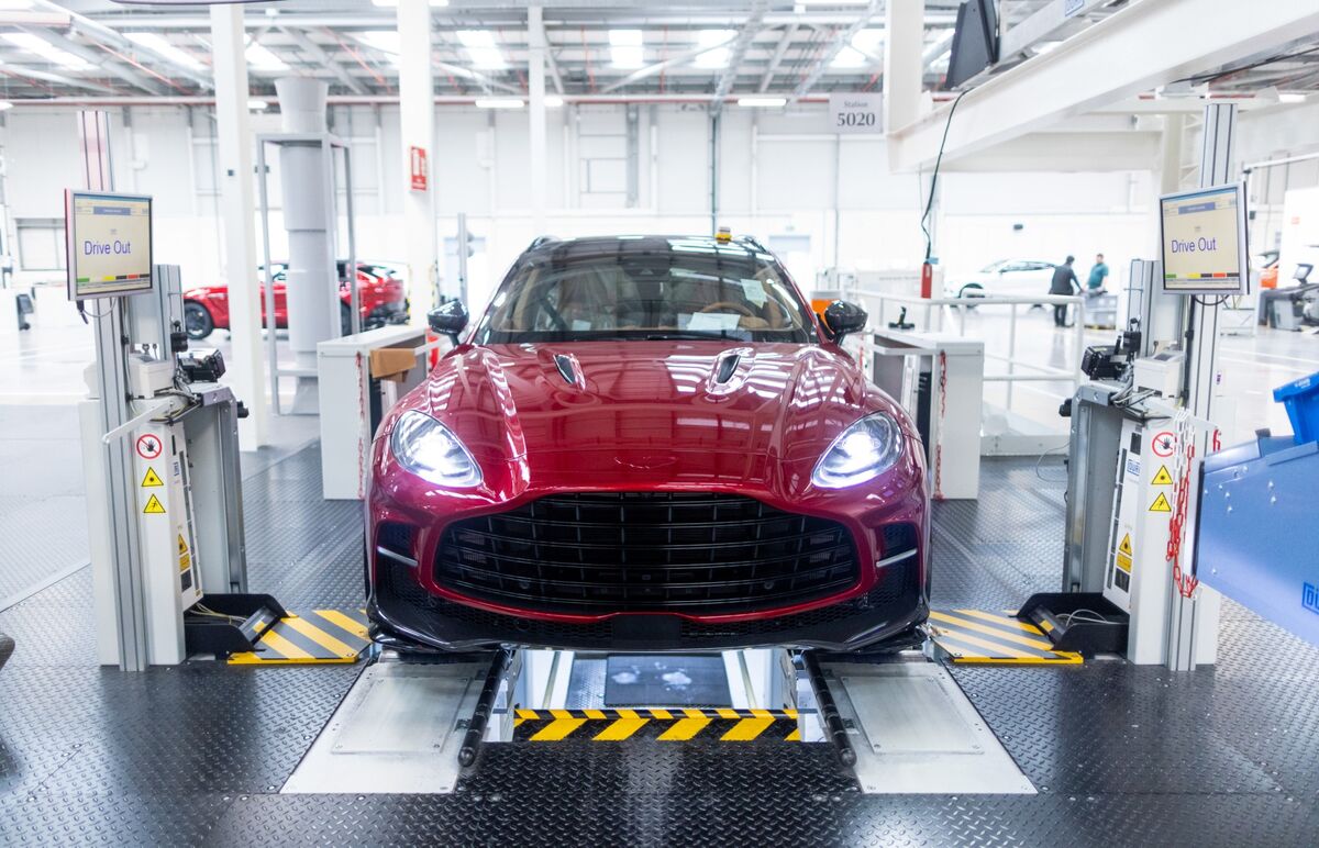 Photo: bloomberg.com Aston Martin Creditors Threaten Legal Action Over Financing Deal