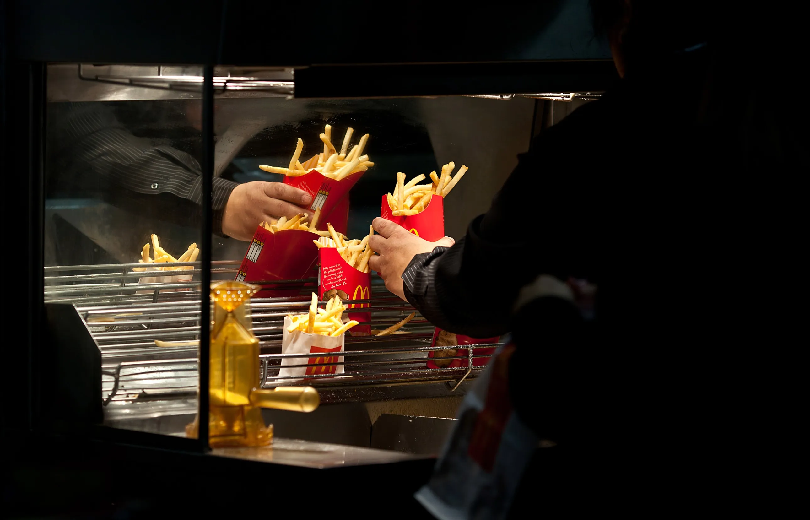 General Images From Inside A McDonald's Restaurant