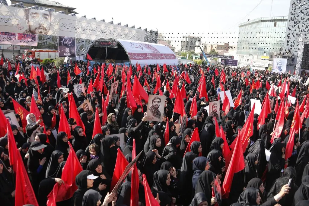 The Revolutionary Guard is celebrated in Iran.
