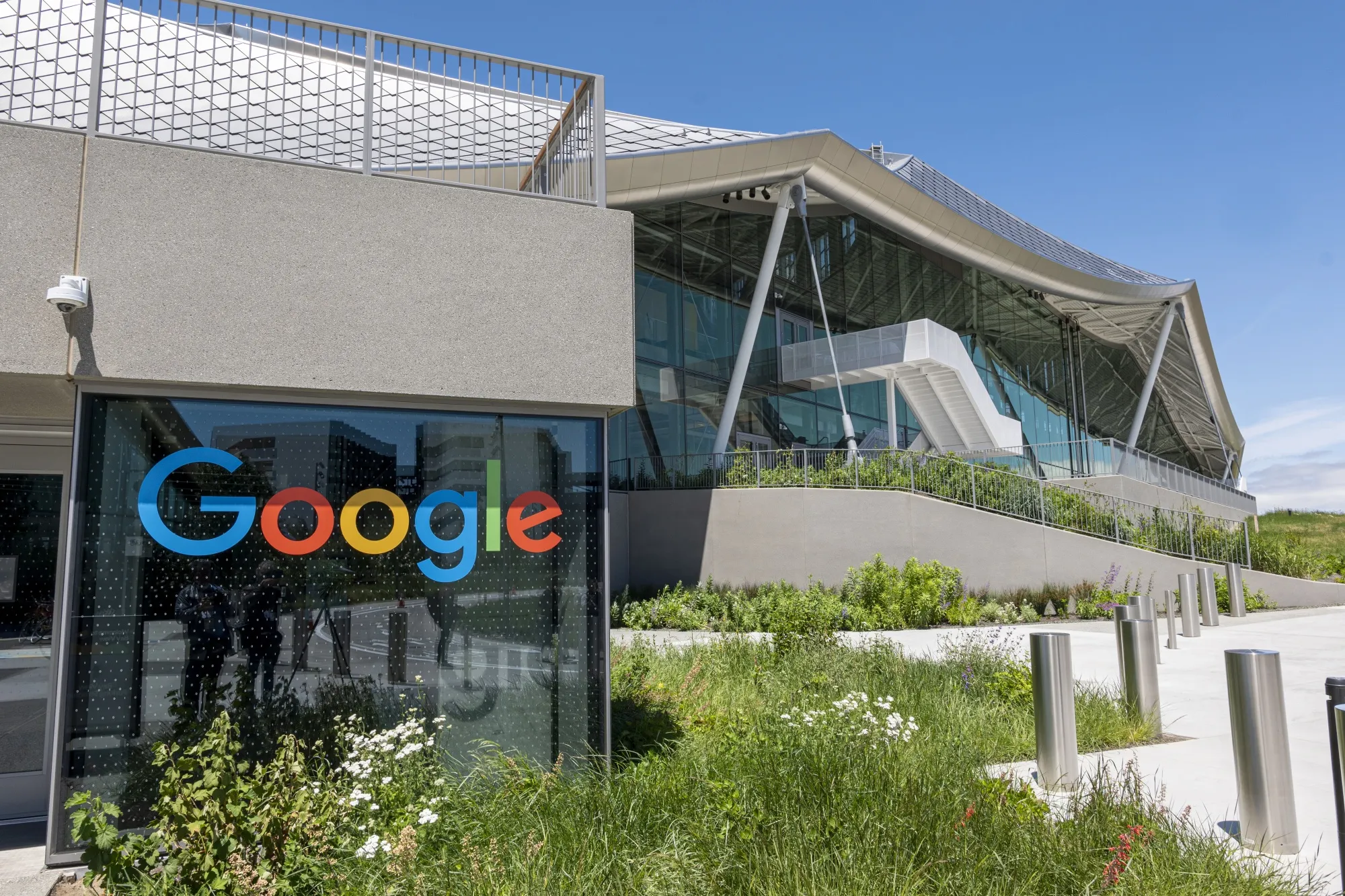 Google's Bay View campus in Mountain View, California.&nbsp;