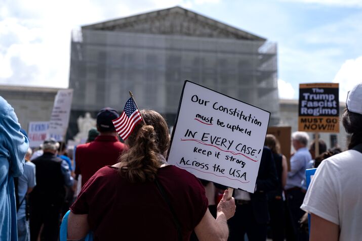 Supreme Court Hears Clash Over Trump Birthright Citizenship Plan