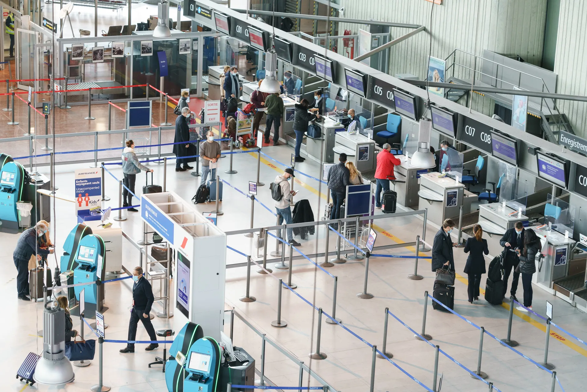 Nice Cote d'Azur Airport With Travel Curbs Wiping Out Demand For Flights