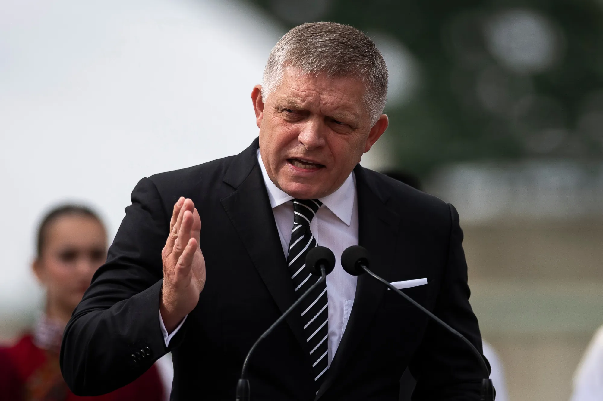 Slovakia's Prime Minister Robert Fico&nbsp;