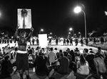 Bobby Rogers's photo of a July 2016 protest in Minneapolis against the shooting of Philando Castile by a police officer. Castile was killed just northeast of Minneapolis in Falcon Heights, Minnesota.