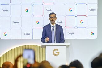 Google CEO Sundar Pichai, Google DeepMind CEO Demis Hassabis, And SVP James Manyika Hold Discussion On Sidelines Of India AI Impact Summit 2026