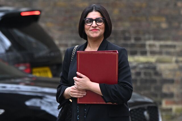 Home Secretary Shabana Mahmood arrives at Downing Street for a cabinet meeting on March 24.