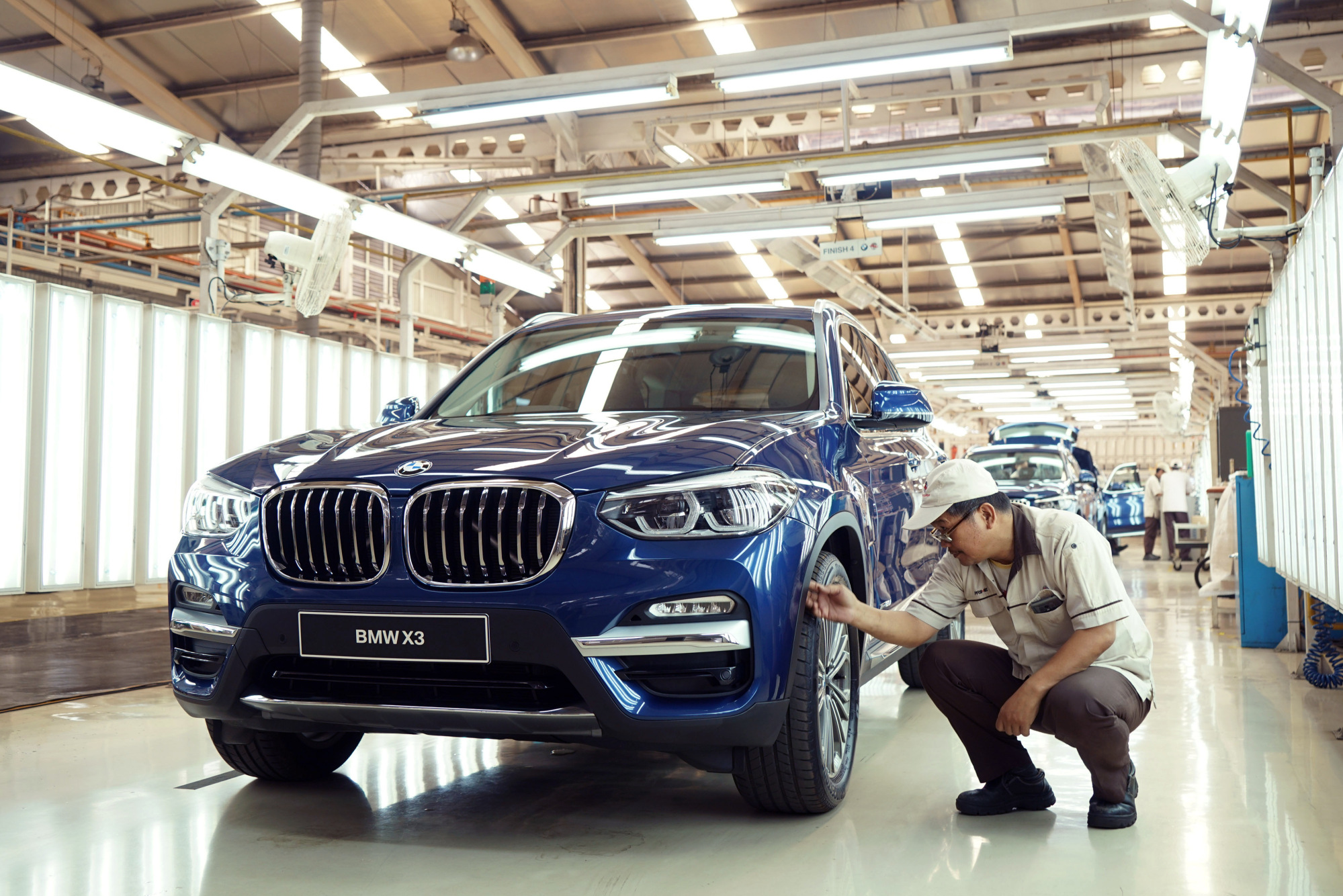 Assembly of the New BMW X3 as Indonesia Reviews Trade-Related Policies to Mitigate Trade War