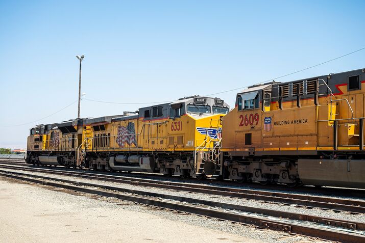 A Union Pacific Rail Yard Ahead Of Earnings Figures