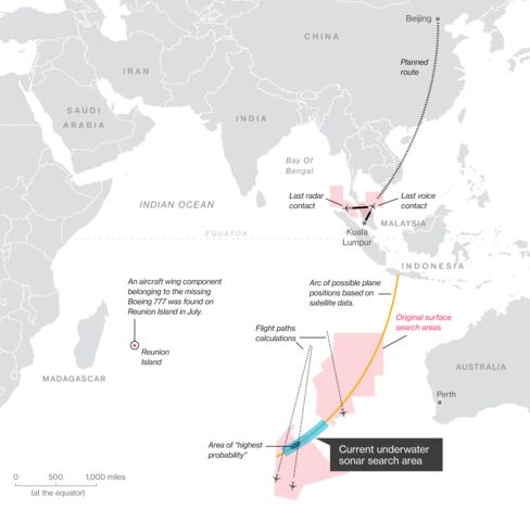 Some time around June, Australian authorities will finish scouring a 120,000 square kilometer search area for missing Malaysia Airlines Flight MH370. The plane disappeared in March 2014.