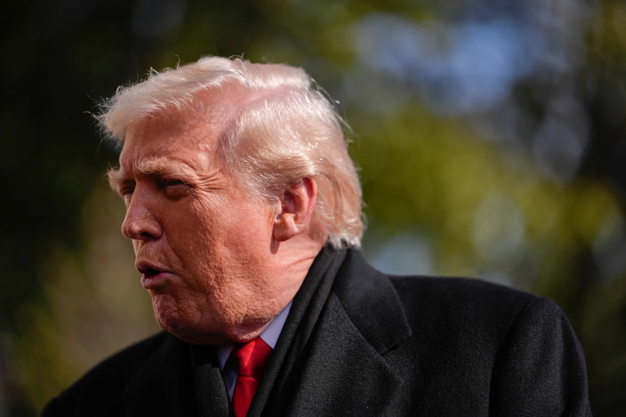 トランプ米大統領（ワシントンDC　1月27日）