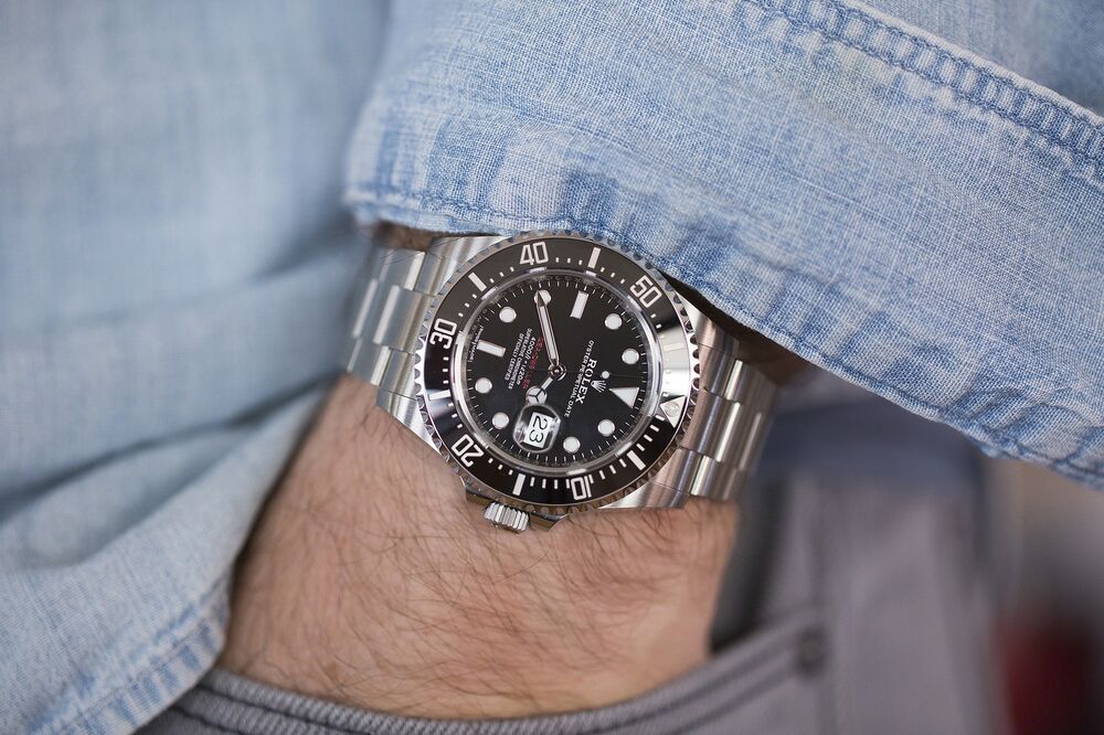 rolex branded watch