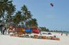 A beach near Mombasa, Kenya.