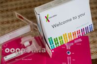 A 23andMe DNA kit.