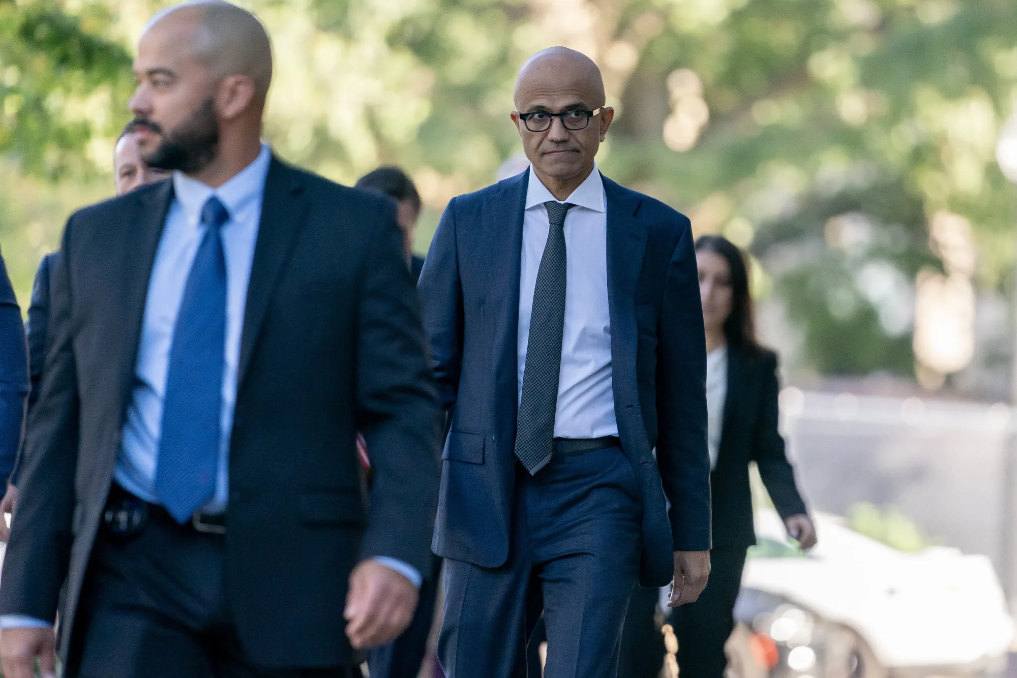 Satya Nadella, chief executive officer of Microsoft.