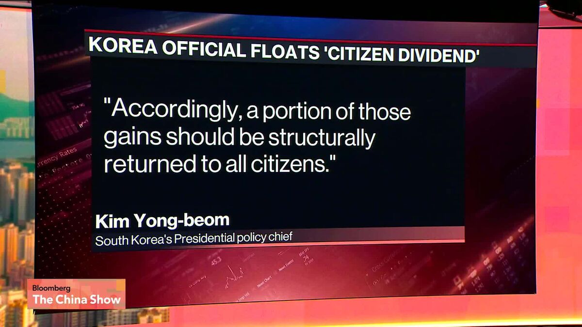 Korea Floats ‘Citizen Dividend’ from AI Gain