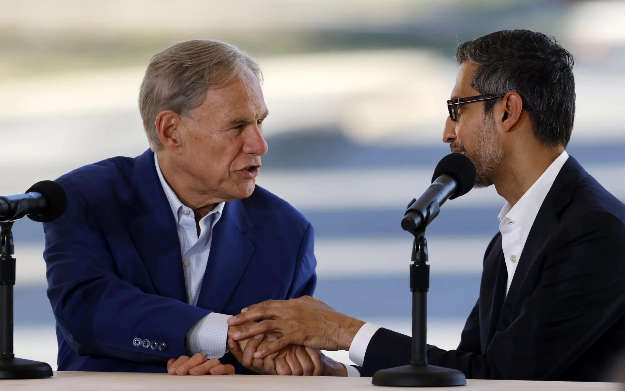 Texas cools on data centers, ordering a comprehensive audit that poses a problem for Big Tech; Abbott had hailed the state with Alphabet's Pichai