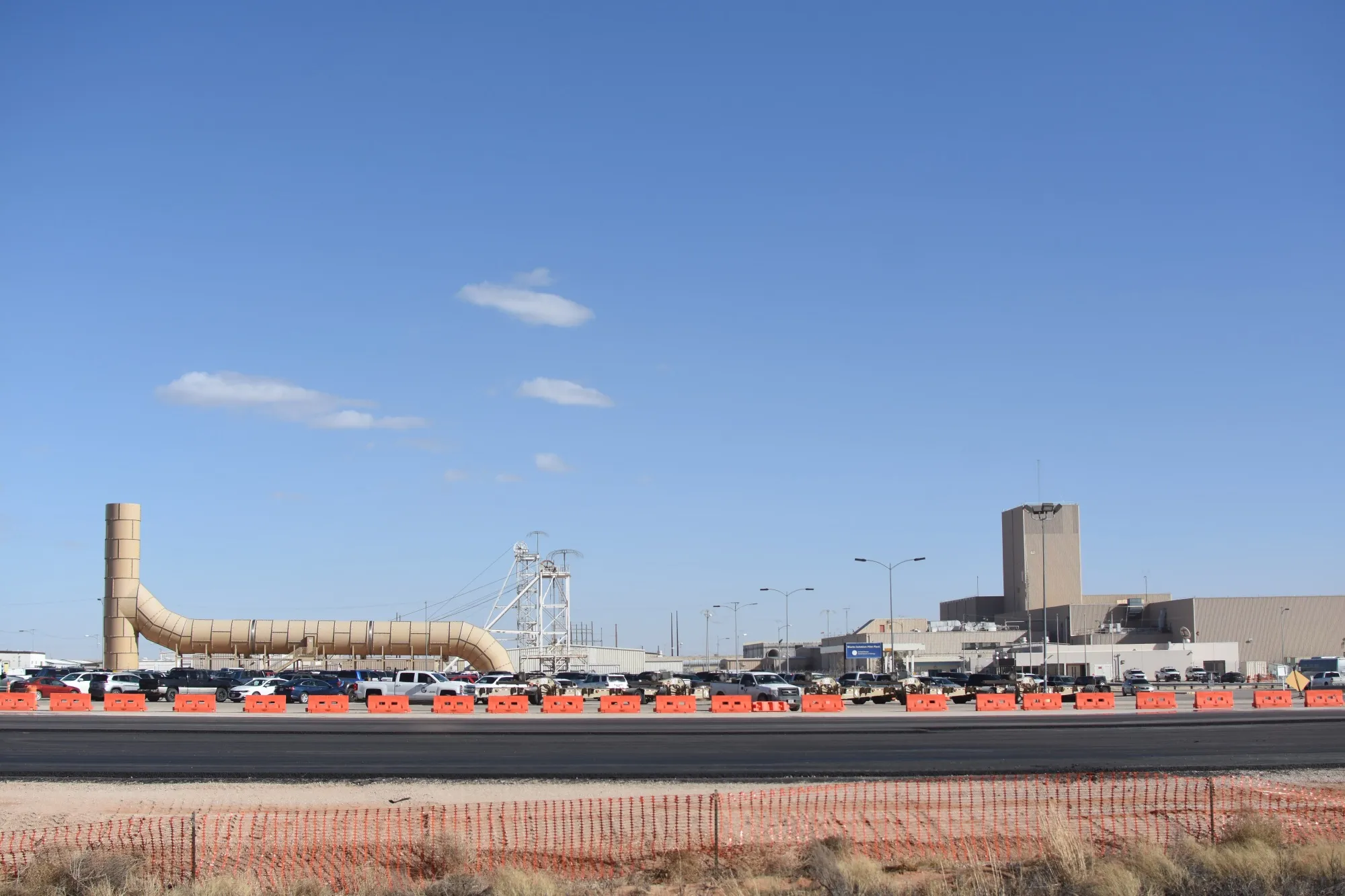 At the Waste Isolation Pilot Plant near Carlsbad, New Mexico, much of the activity is underground.&nbsp;