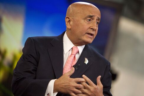 Richard Grasso, former chief executive officer of the New York Stock Exchange, speaks during a Bloomberg Television interview in New York on, May 6, 2011.