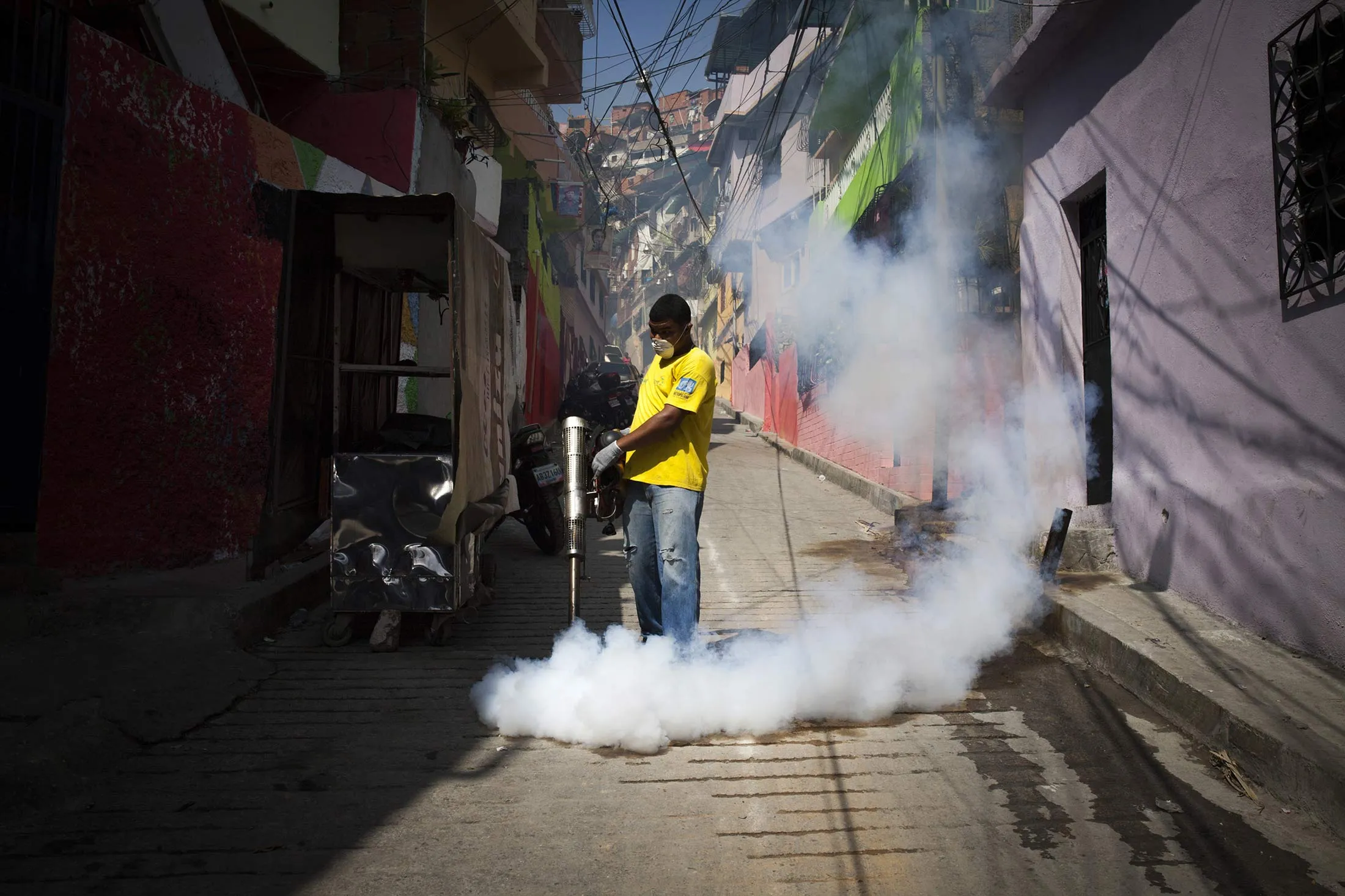 Municipal Workers Fumigate Homes As Spread Of Zika Virus Intensifies