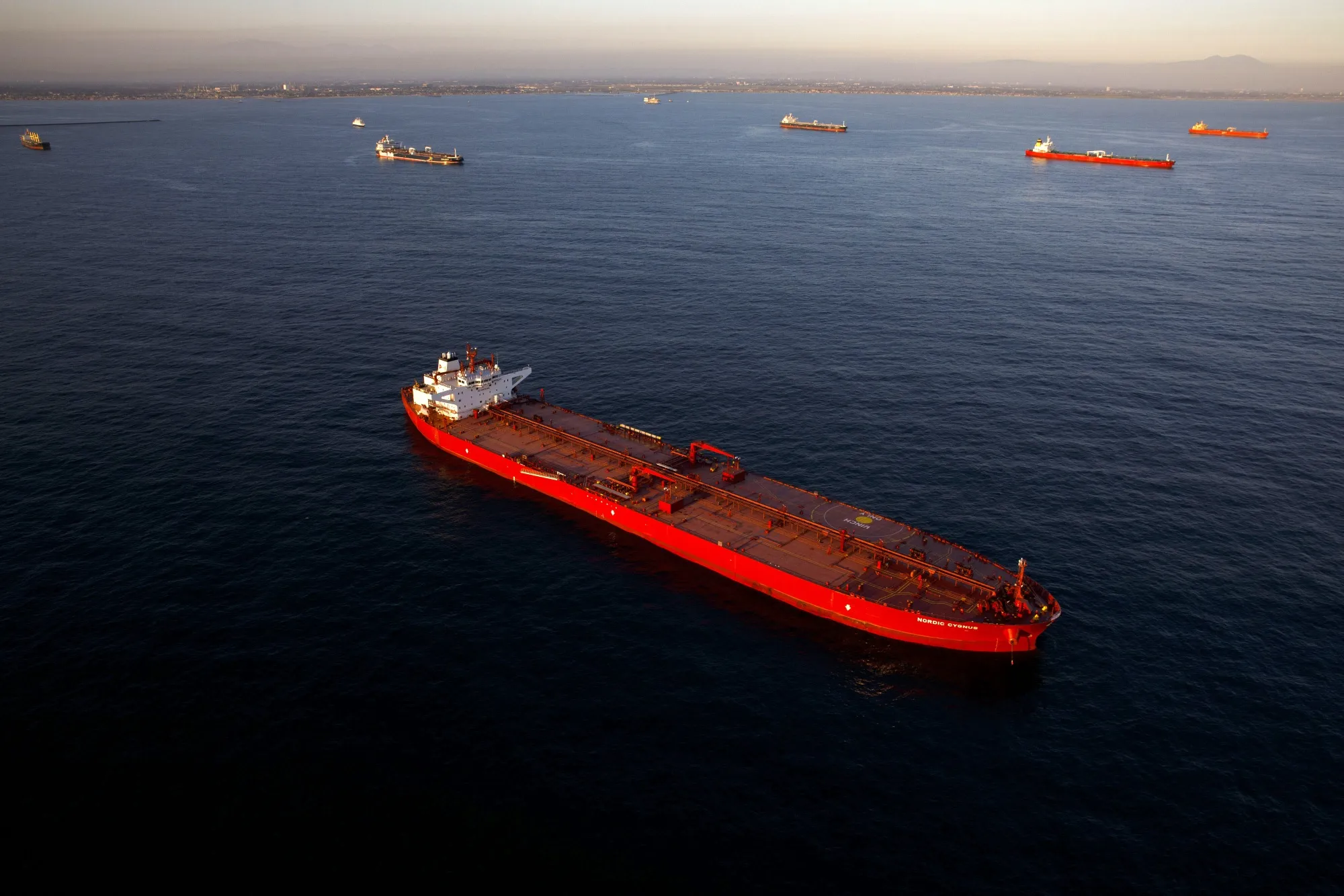 Oil Glut Creates Huge Pile-Up Of Tankers Off West Coast Shores 