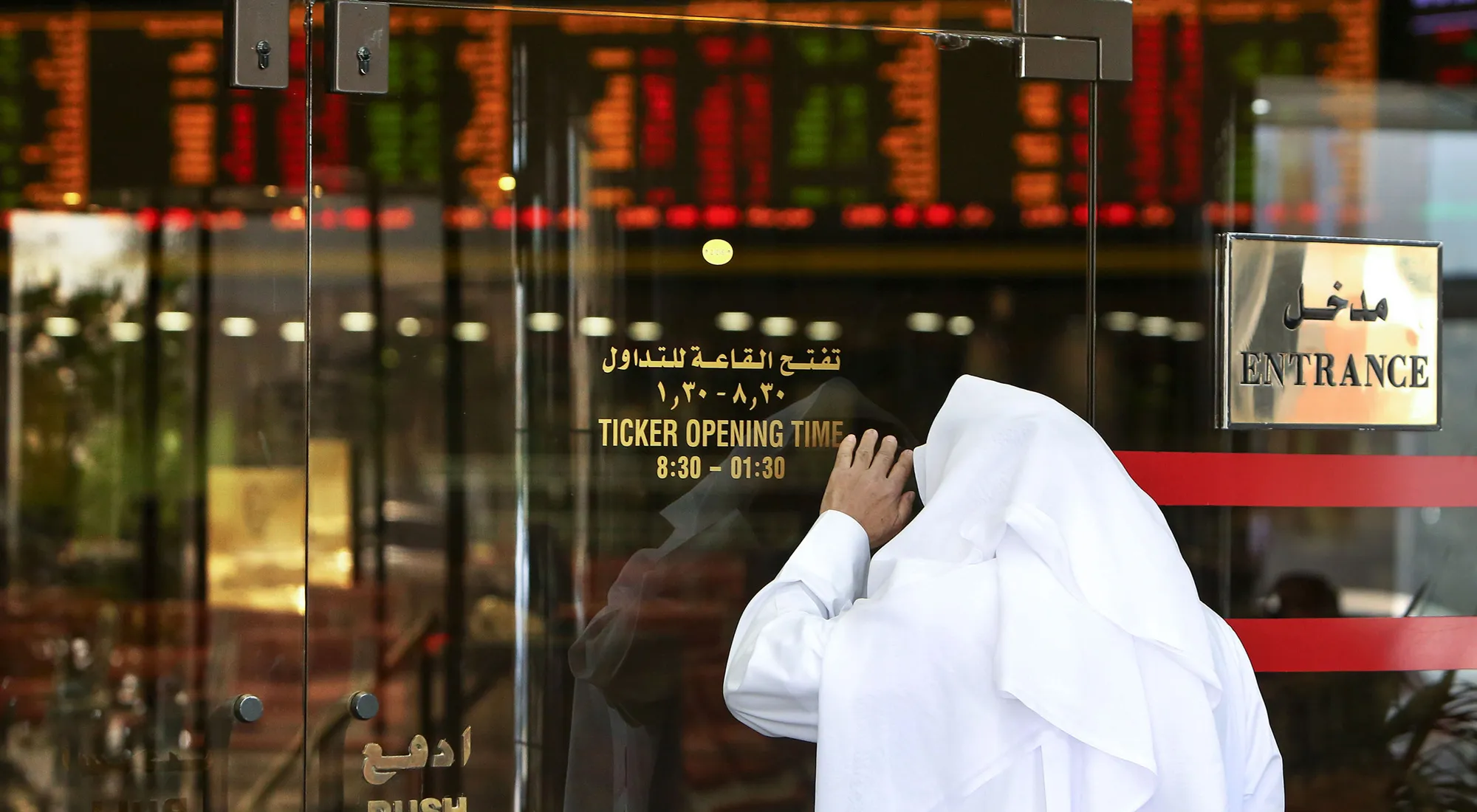 KUWAIT-GULF-MARKETS-HEALTH-CORONAVIRUS