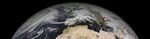 Clouds cover Europe in an image captured by the last Meteosat Second Generation (Meteosat-11) on Feb., 10 2019. Satellites return detailed imagery of Europe, the North Atlantic and Africa every 15 minutes to detect and monitor weather impact on sectors including agriculture, energy and transportation. 