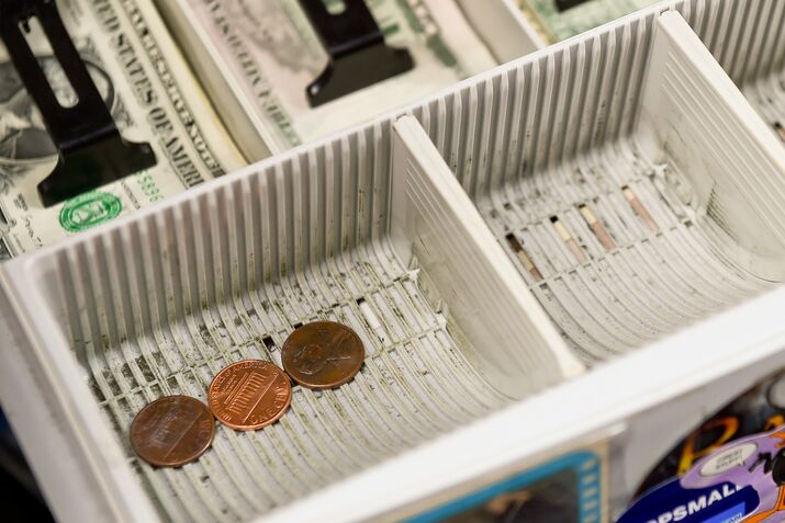 Coin Shortage Cash Register Change Drawer Pennsylvania