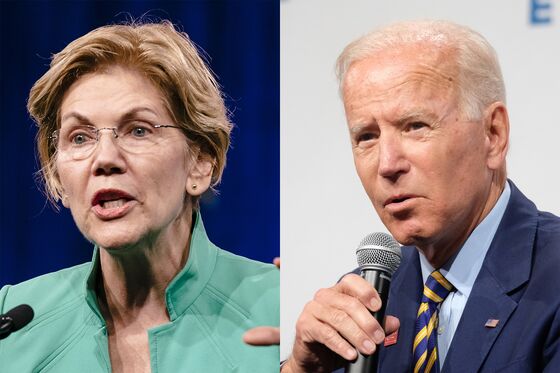 Biden Aims to Use Debate to Question Warren’s Corporate Work