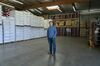 David Ni at the Jiangsu Siborui Import and Export warehouse in Anaheim, in 2020.