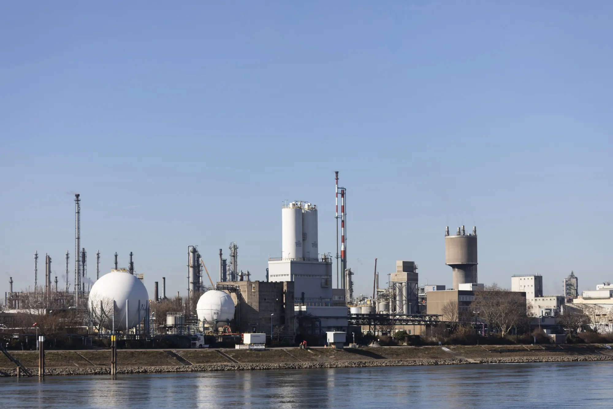 The BASF&nbsp;headquarter chemical plant in Ludwigshafen, Germany.