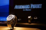 A 1993 Royal Oak Offshore luxury wristwatch, manufactured by Audemars Piguet.
