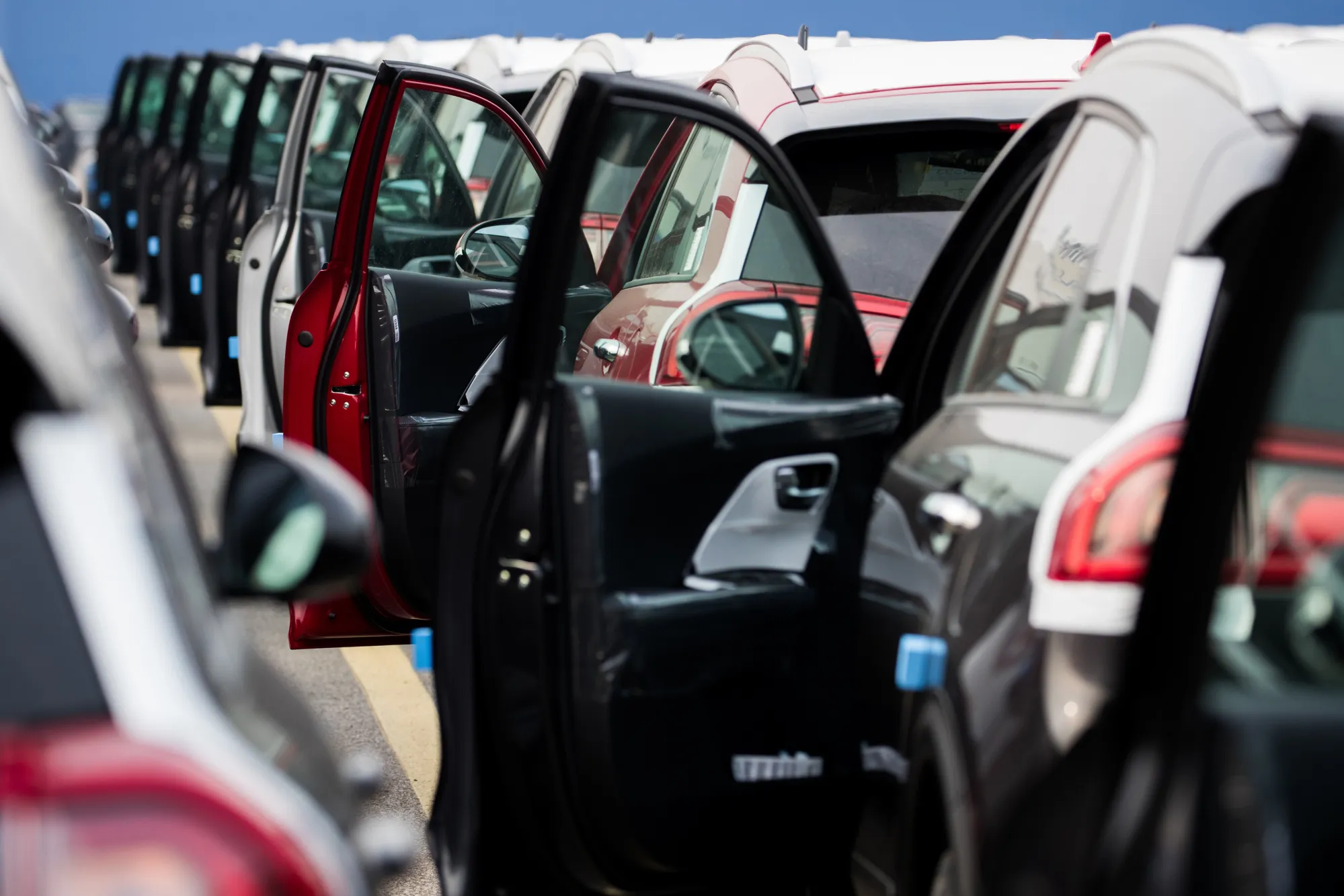 Operations at a Kia Motors Corp. Wharf at Pyeongtaek Port Ahead of Earnings Results