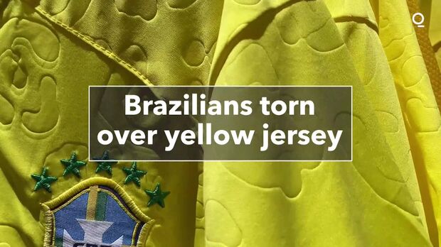 Jair Bolsonaro: How a yellow jersey is dividing Brazil