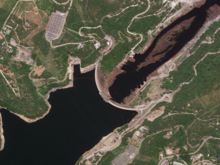 The Kariba hydropower dam.