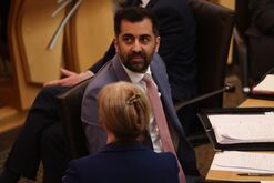 Scotland's First Minister Humza Yousaf At First Minister's Questions
