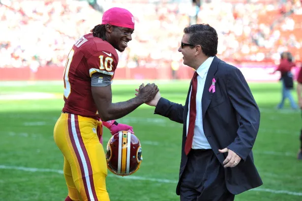 Expect a fire sale on "genuine" RG3 jerseys soon.