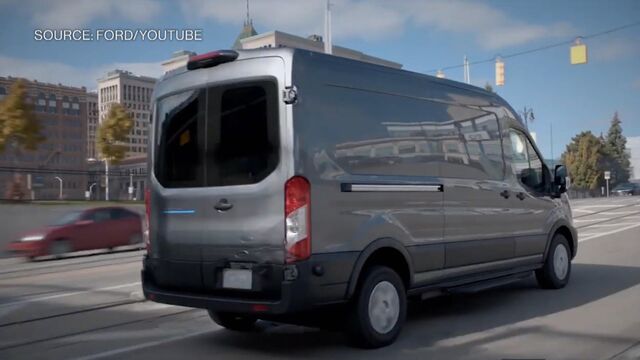 ford electric cargo van