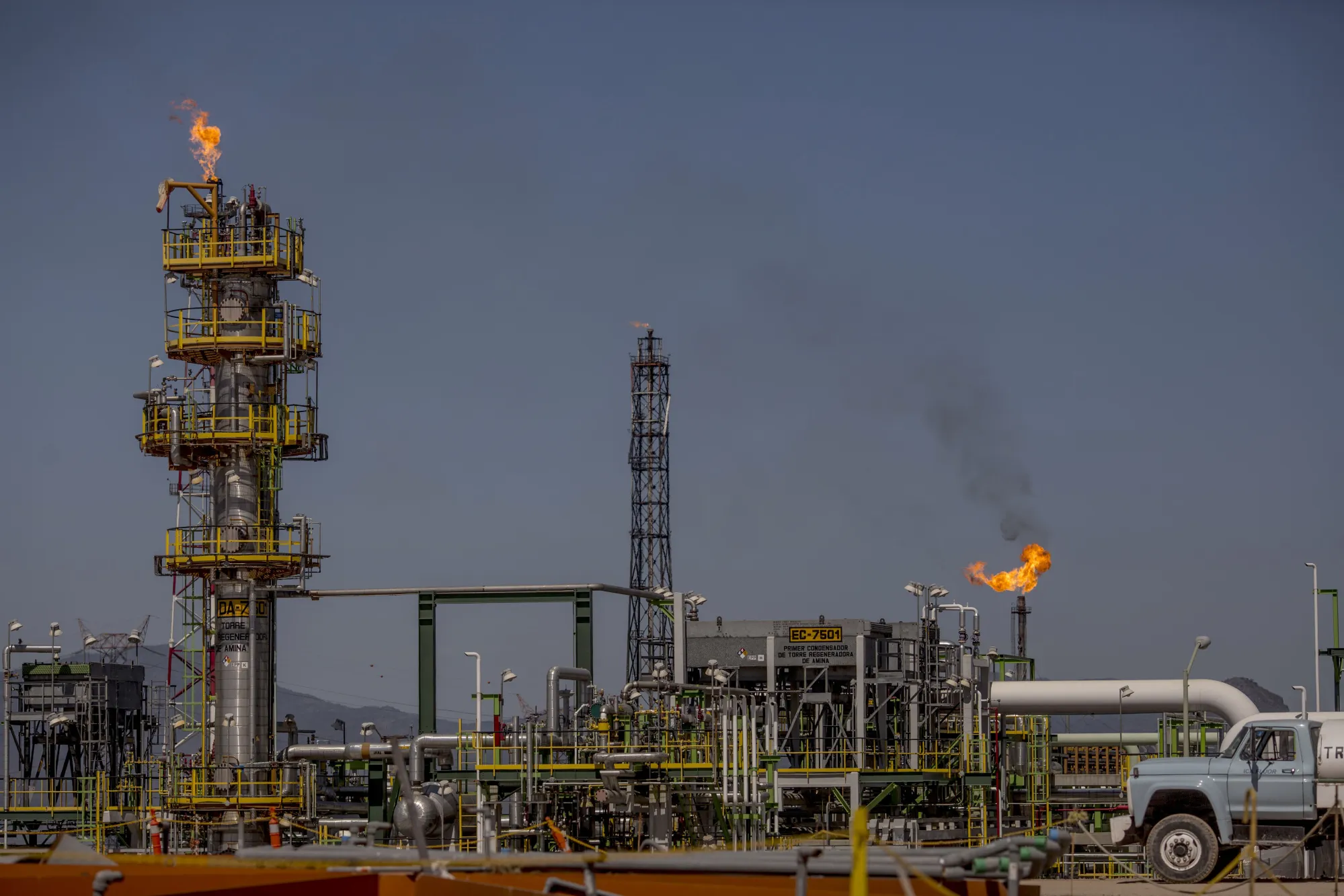 The Petroleos Mexicanos&nbsp;Miguel Hidalgo Refinery in Tula, Hidalgo, Mexico.