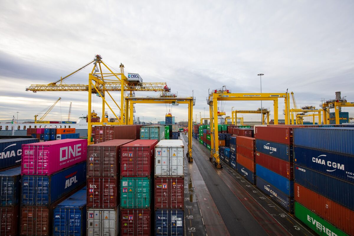 US Tariff, Tax Risks Ease for Ireland, Goodbody Says