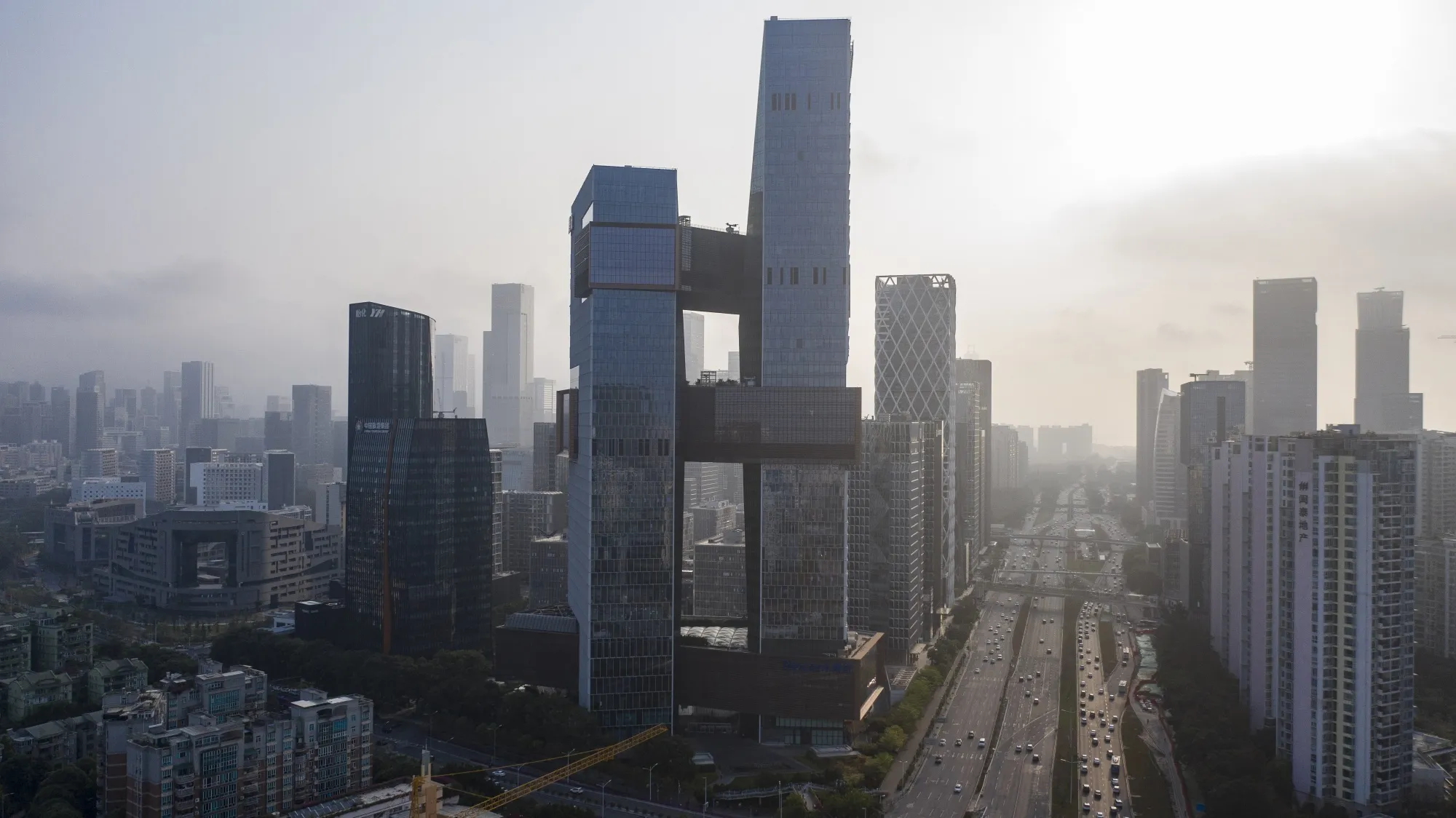 The Tencent Holdings Ltd. headquarters&nbsp;in Shenzhen.