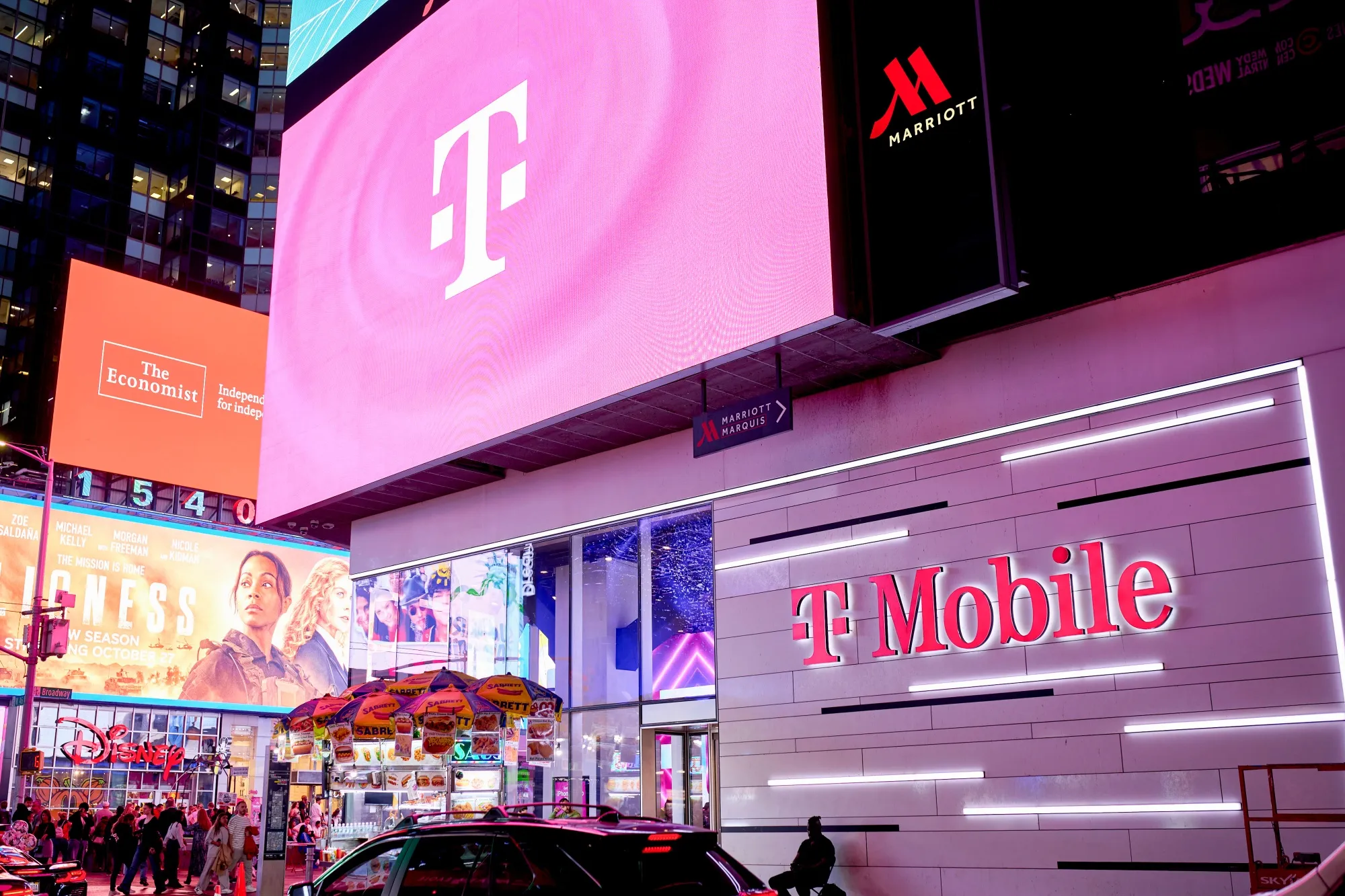 A T-Mobile store in New York.