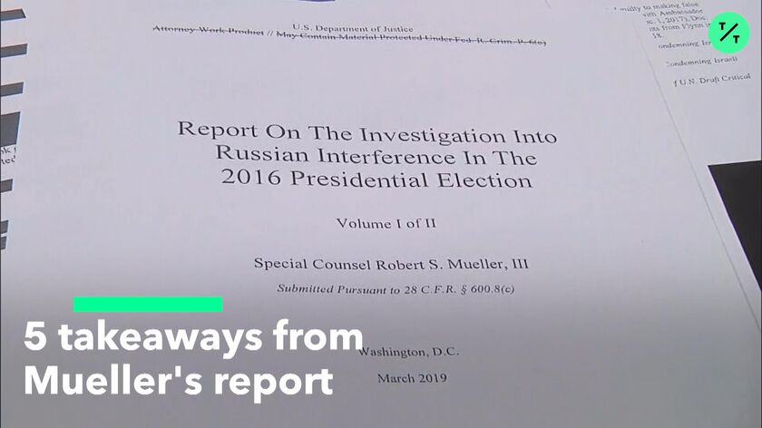 Mueller Report On Trump's Written Answers, No Interview - Bloomberg