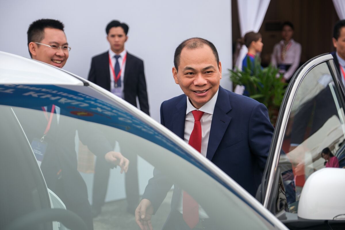 Vietnam EV Maker VinFast Names Parent Founder Vuong as CEO