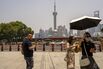 General Economy in Shanghai As China Stocks Rebound