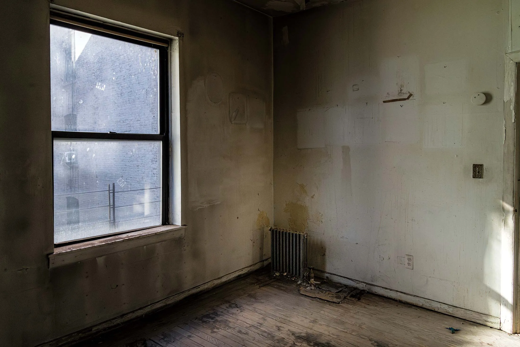 A vacant rent-regulated apartment on West 164th street in Manhattan’s Washington Heights.