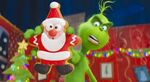 The Grinch, voiced by Benedict Cumberbatch,&nbsp;warns his dog about the seductive power of the Santa cookie.