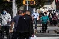 NYC Mayor's Lockdown In Virus Hot Spots Hinges On Cuomo Approval